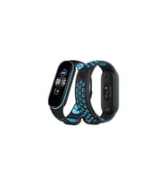 Mi Band 4 Spor Delikli Kordon - Siyah-Mi