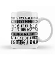 Mens Dad And Engineer Funny Fathers Gift Ideas 05 Kupa Bardak Porselen