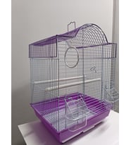 Netx Mor Kuş Kafesi 34.5X28X45.5 CM H89205-R