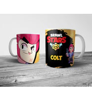 Pixxa Brawl Stars Colt Kupa Bardak Model 1