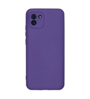 Samsung Galaxy A03 Kılıf Nano içi Kadife Silikon - Mor
