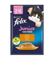 FELİX Tavuk Etli Yavru Kedi Pouch 85 gr X 10 Adet