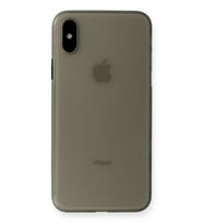 Pilelistore   iPhone XS Max Kılıf PP Ultra İnce Kapak - Gri