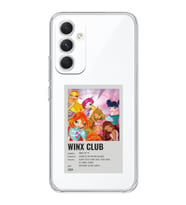 Samsung Galaxy A35 Uyumlu Winx Club Poster Tasarımlı Şeffaf Telefon Kılıfı