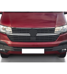 Volkswagen Transporter Uyumlu 45297 Transporter Krom Ön Panjur Kaput Üst Çıtası 2020 Ve Sonra (Karışık)