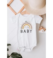 BABY Özel Tasarım Bebek Zıbın Pamuklu Çıtçıtlı Body