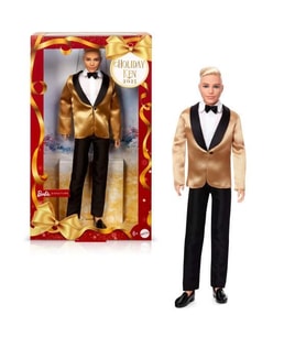 Barbie Ken 2025 Mutlu Yıllar Bebeği JGK55