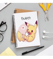 Pikachu Defteri Kişiye Özel