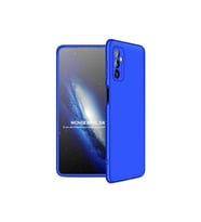 Samsung Galaxy M52 Uyumlu Kılıf Zore Ays Kapak (Mavi)