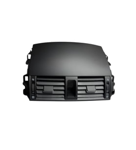 KALORİFER IZGARASI ORTA TOYOTA COROLLA 2007-2012  SİYAH (Boş)