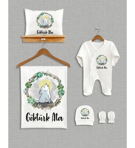 Kişiye Özel 5'li Organik Hastane Çıkışı