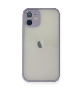 Apple iPhone 11 Pro Max Kılıf Montreal Silikon Kapak - Mor