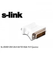 S-LINK S-LINK SL-DVI01 DVI TO VGA 24+5F ÇEVİRİCİ