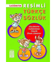 Ata Türkçe Resimli Sözlük (Karton Kapak) (Beyaz)