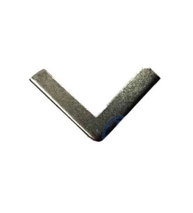 Kitap, Kapak, Menü, Albüm Köşesi, Orta - 18x32mm, Nikel, 1000 Adet