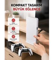 HDMI Çıkışlı Kablosuz 2 Kollu 4K Retro Oyun Kutusu