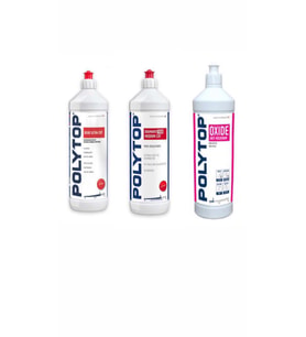 Polytop Oxide Ultra Kalın 5000 İnce Pasta Antihologram Hare Giderici Set 1 LT