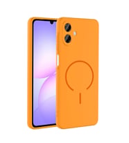 Samsung Galaxy A07 Uyumlu Kılıf M-safe Şarj Özellikli Zore Meta Kapak
