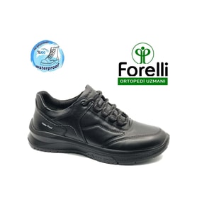 Forelli Proof Su Geçirmez Hakiki Deri Ortopedik Comfort Erkek Casual Ayakkabı