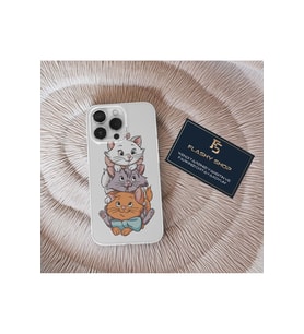POCO X5 PRO 5G Uyumlu Marie Tatlı Kediler Tasarımlı Şeffaf Kılıf