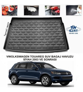 Volkswagen Touareg Bagaj Havuzu Paspası
