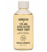 YOUTH TO THE PEOPLE KOMBUCHA YÜZ TONİĞİ Kombu Çayı + %11 AHA - Arındırıcı Yüz Toniği (Sarı)