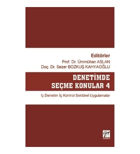 Denetimde Seçme Konular 4