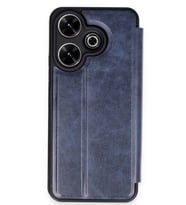 Redmi 13 4G Kılıf Flip Cover - Lacivert