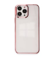 Apple iPhone 13 Pro Max Kılıf Element Silikon - Pembe
