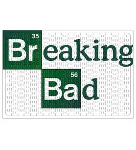 Breaking Bad Yeşil Yazılı Puzzle 240 Parça Yapboz