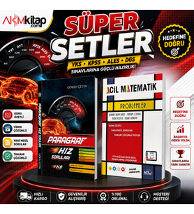 Hız ve Renk Paragraf ve Acil Yayınları Problemler Soru Bankası 2 Kitap Set