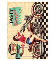 Ahşap MDF Poster (27x18cm)