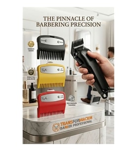 ProfesyonelTıraş Makinesi Tarağı Seti 3'lü  Absolute Professional (1.5mm, 3mm) 723003