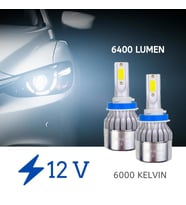 Ultratech H1 Led Xenon Ampul - Şimşek Etkili (3200LM)