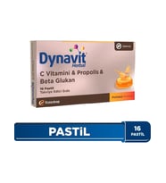 Dynavit Herbal C Vitamini, Propolis & Beta Glukan 16 Pastil - C Vitamini, Propolis, BetaGlukan, Çinko