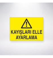 Kayışları Elle Ayarlama
