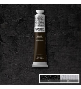 Winsor & Newton Winton Yağlı Boya 200 ml. 24 Ivory Black 