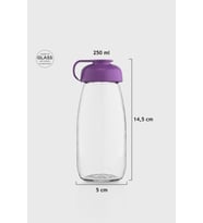 Renga Milky Kids 250 ml Cam Şişe 181011 Fuşya (Mor)