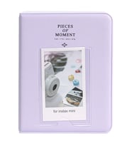 Instax Mini Film Uyumlu 64'lü Lila PVC Albüm