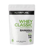 Nutripure Whey Classic Muz Aromalı 480 Gr