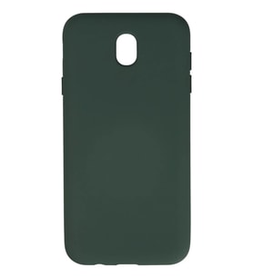 Northcity Samsung Galaxy J7 Pro / J730 Kılıf Nano içi Kadife Silikon - Koyu Yeşil