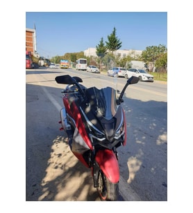 MOTOCAM Ariic Chief 318 Ön Cam 2023-2026 Model 75cm Şeffaf Renkli 4mm UZUN