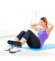 Vantuzlu Mekik Çekme Aleti Vakumlu Fitness Spor Karın Kası Çalıştırma Aleti Ücretsiz Kargo (Siyah)