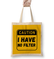 Sarcasm Funny Comment Quotes Gift - Sarcastic Women And Men Humorous Saying Bez Çanta Uzun Saplı