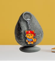 Korsan Kedi Tasarımlı Anahtarlık - GDTK-903014