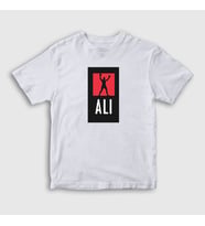 Presmono Unisex Çocuk Beyaz Victory Muhammed Ali T-Shirt 230947tt (Beyaz)