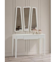 Nova Ceviz Modern Dresuar (Beyaz)