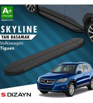 S-Dizayn VW Tiguan Skyline Siyah Yan Basamak 173 Cm 2007-2015 A+ Kalite