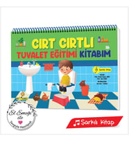 Yükselen zeka Cırt Cırtlı Tuvalet Eğitimi Kitabım