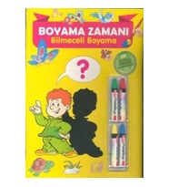 Boyama Zamanı: Bilmeceli Boyama